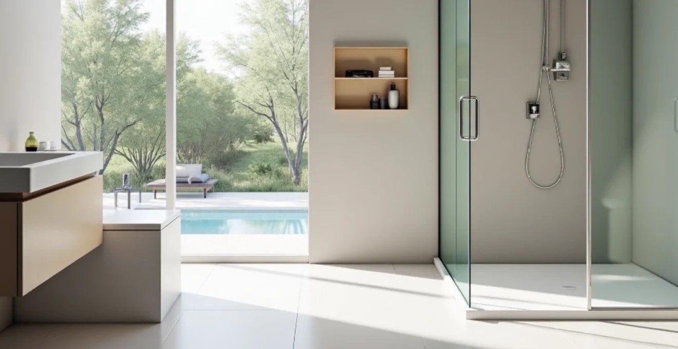 Douche à l'italienne 