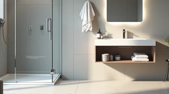 douche moderne